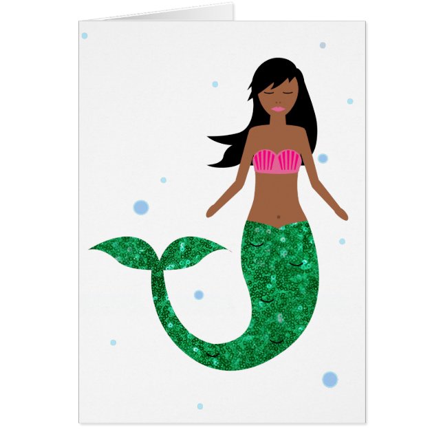 african american mermaid (Front)