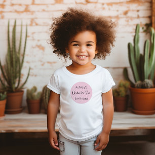 African American Mermaid Oneder The Sea Birthday Baby T-Shirt