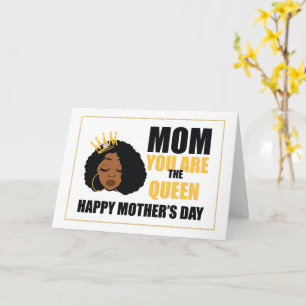 African American Mother's Day  Card