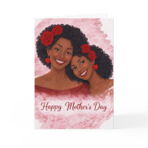 African American Mother's Day Card