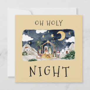 African American Nativity Christmas Card