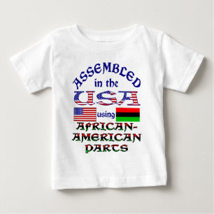 African American Parts Baby T-Shirt
