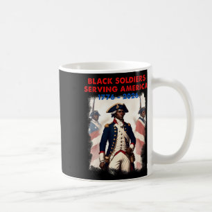 African American Patriot Revolutionary War Soldier Coffee Mug