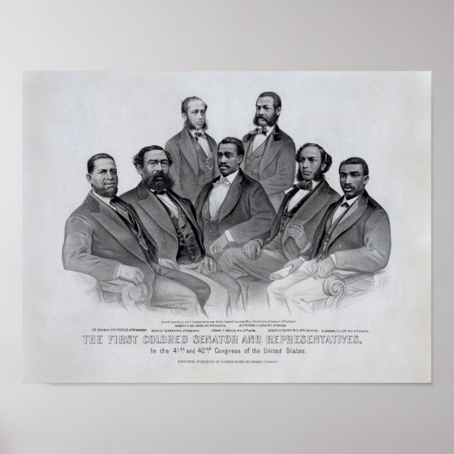 African American Pioneers Poster (Front)