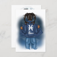 African American Pisces Zodiac Sign Birthday Party