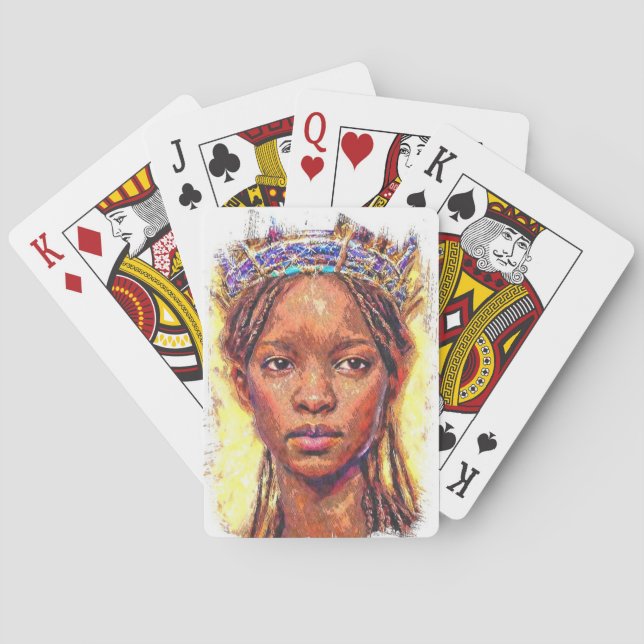African American Playing Cards (Back)