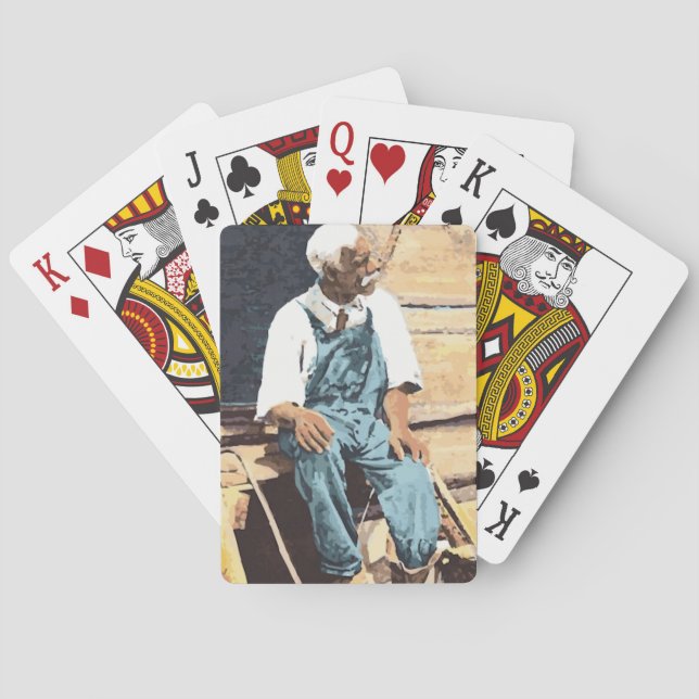 African American Playing Cards (Back)