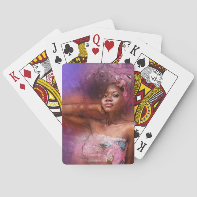 African American Playing Cards (Back)