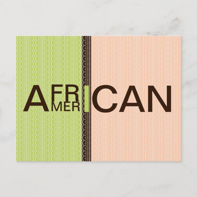 African American Postcard (Front)