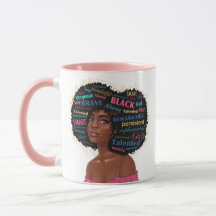 African American Princess 11 oz Mug