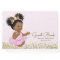 African American Princess Baby Shower Guest Book