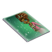 African American Princess Notebook (Right Side)