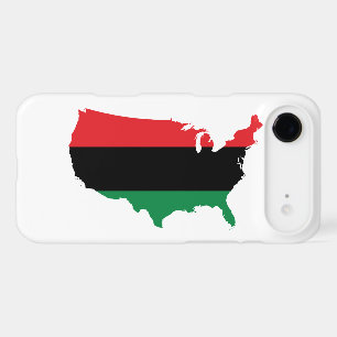 African American _ Red, Black & Green Colours