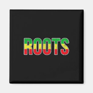 African American Roots Flag - Black History Pride Magnet