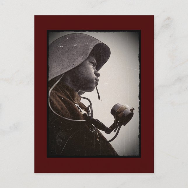 African American Rosie Riveter Postcard (Front)