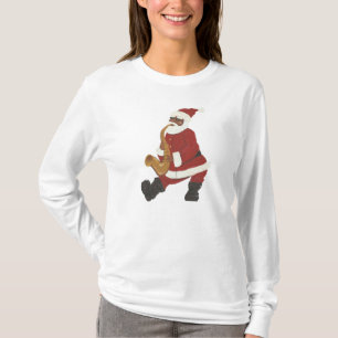 African American Santa Christmas Shirt