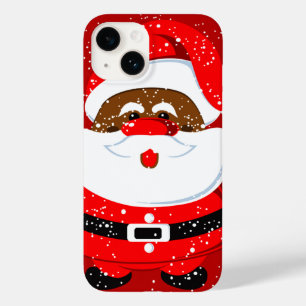 African-American Santa Claus Christmas holiday Case-Mate iPhone 14 Case