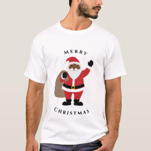 African American Santa Claus T-Shirt 