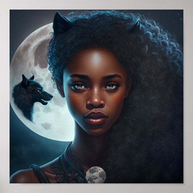 'African American She Wolf 2' Poster (Front)