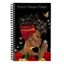 African American Spiral Notebook