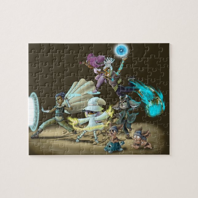 African American Superheroes Jigsaw Puzzle (Horizontal)