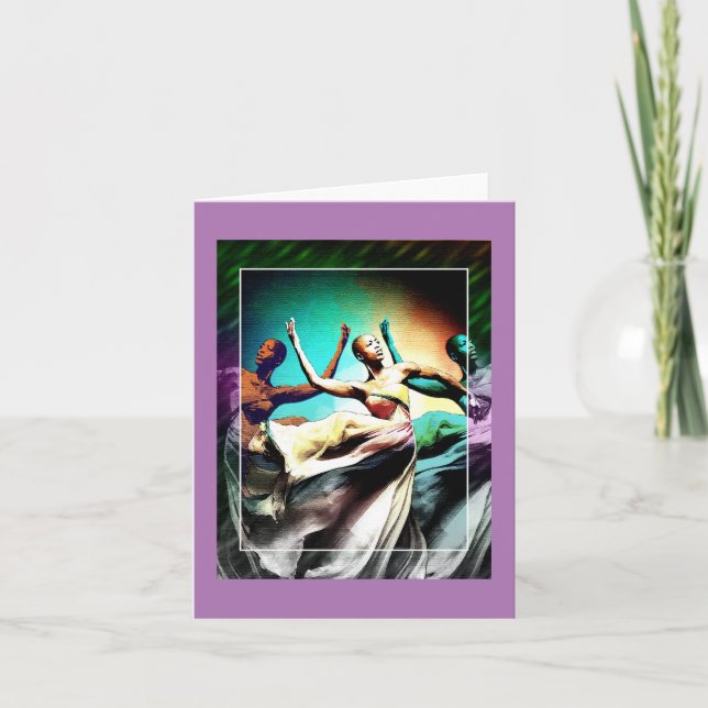 African American Traditions Holiday Card (Front)