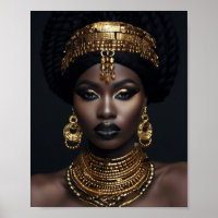 African American Wall Art, Black Woman Wall Art