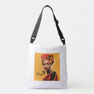 African American Woman Blessed Tote