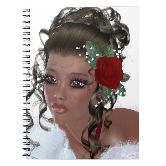 African American Woman Notebook (Front)