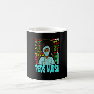 African American Women Black Peds Nurse Black Hist Coffee Mug