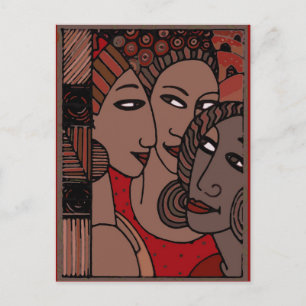 African American Women Postcard