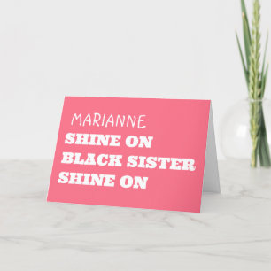 African American Women Thank You Card