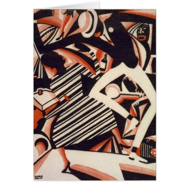 African Americans 1920s - Drawing in Two Colours (Front)