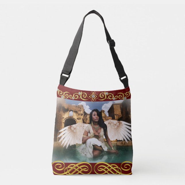 African Angel Crossbody Bag (Front)