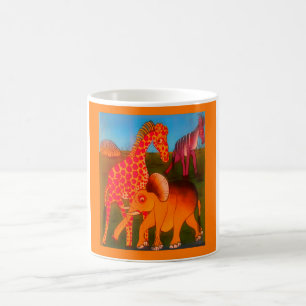 African Animal Art Print Coffee Mug
