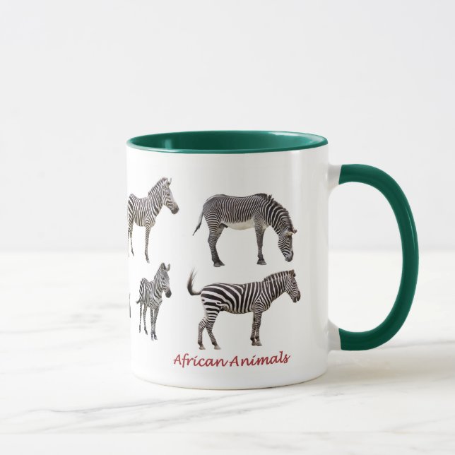 African Animal Mug (Right)