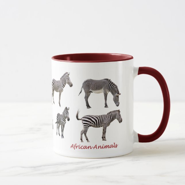 African Animal Mug (Right)