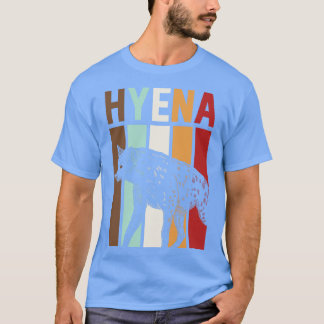 African Animal Vintage Hyena T-Shirt