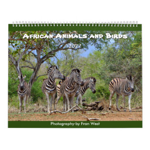 African Animals and Birds 2027 Calendar