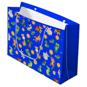 African Animals Large Gift Bag