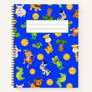 African Animals Notebook