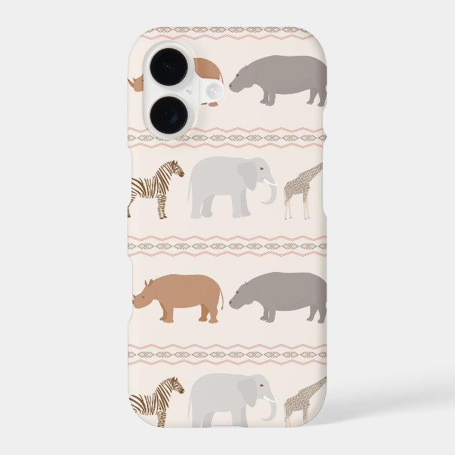 African animals pattern 1 (Back)