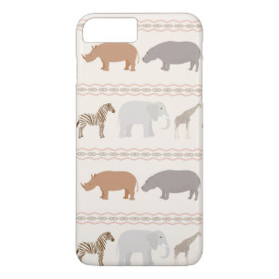 African animals pattern 1 iPhone 8 plus/7 plus case
