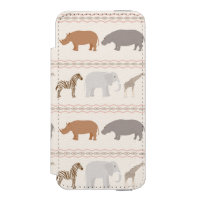 African animals pattern 1