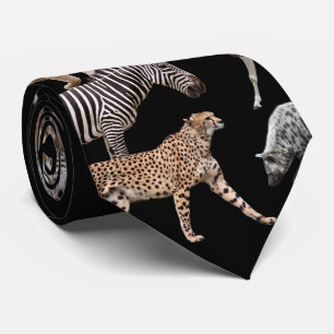 African Animals Tie
