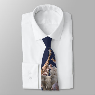 African Animals Tie
