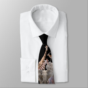 African Animals Tie