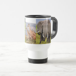 African Animals Travel Mug