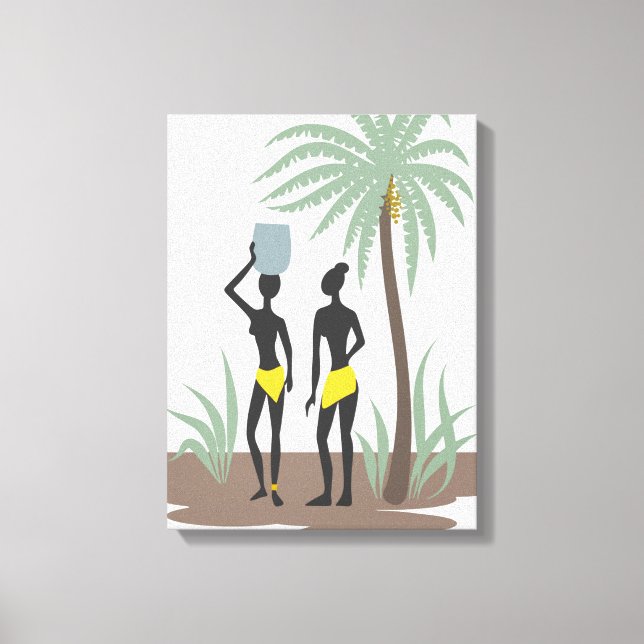 African Art Canvas (Front)