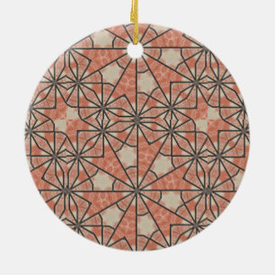 African Art Ceramic Tree Decoration